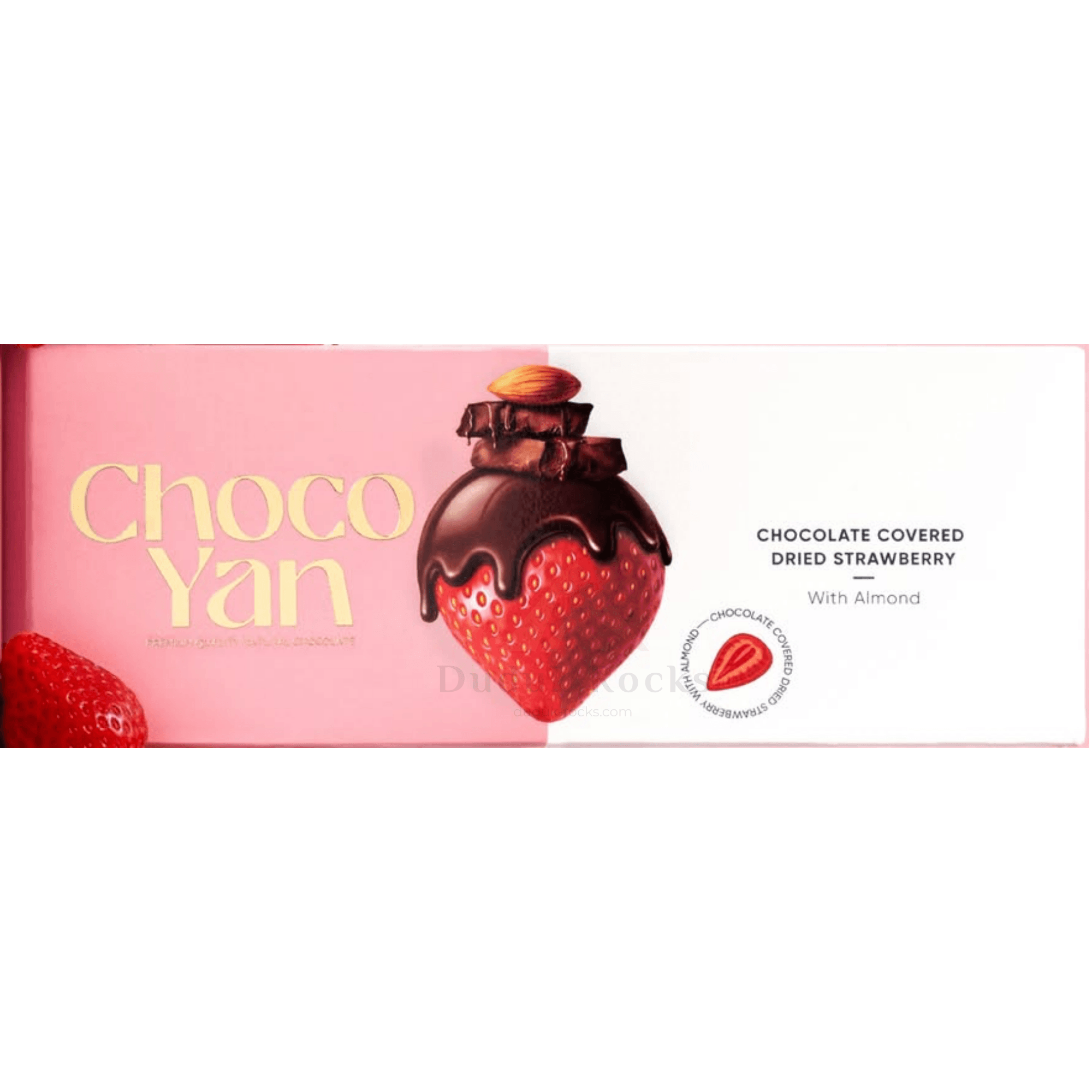 ChocoYan STRAWBERRY with Walnut covered in Premium Chocolate