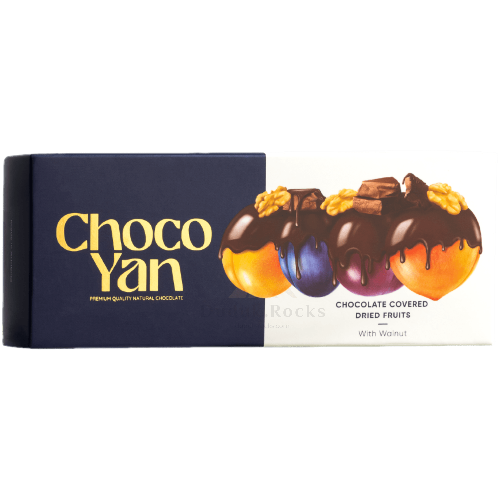 ChocoYan Fruit MIX Apricot, Peach, Plum sour Plum with Walnut
