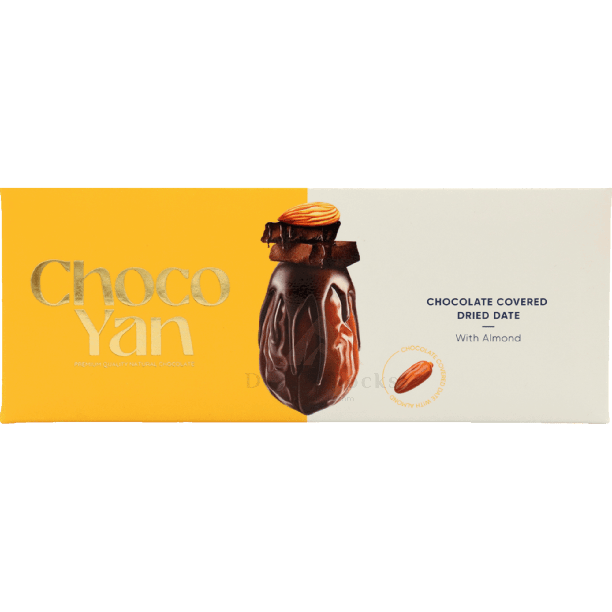 ChocoYan DATES with Almond covered in Premium Chocolate